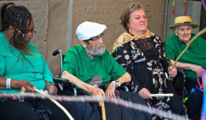 older people taking part in a workshop